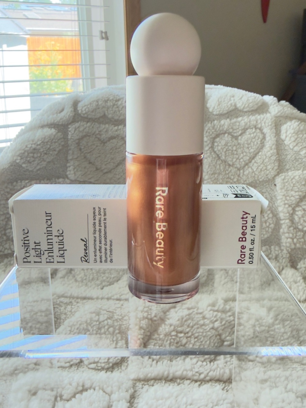 Rare Beauty Positive Light Liquid Luminizer — Warm Bronze